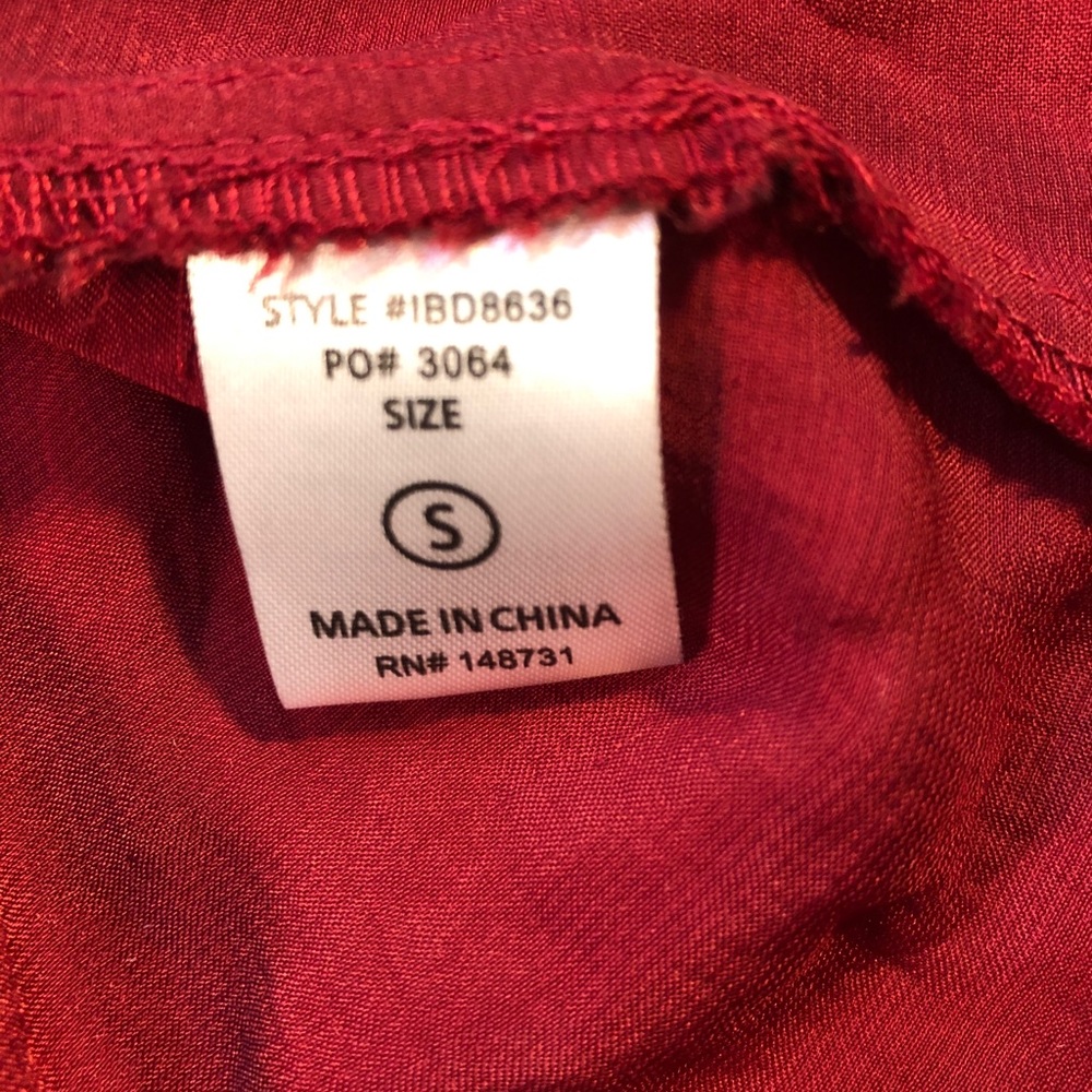 naked wardrobe Red Mini Dress, Size Small - Picture 8 of 10